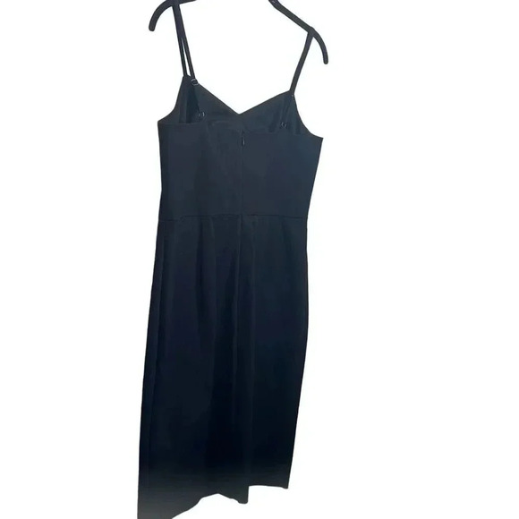 NWT Banana Republic black spaghetti strap dress - Picture 4 of 11